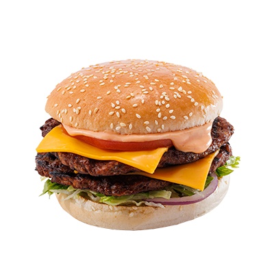 Stacked Beef Burger